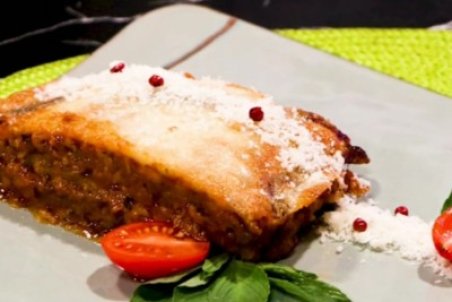 طرز تهیه لازانیا بادمجان + فیلم