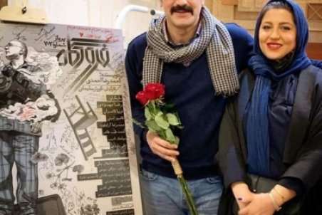 دلنوشته عاشقانه کوروش سلیمانی برای همسرش