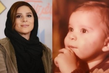 عکس زیر خاکی از دوران کودکی سحر دولتشاهی