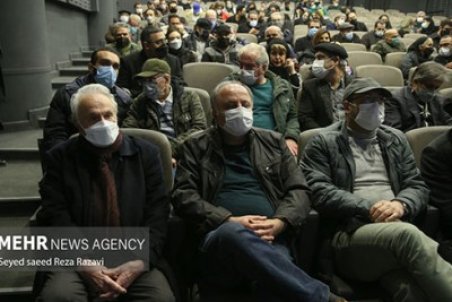 چهره‌های هنری در مراسم یادبود حمید لبخنده