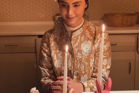 جشن تولد لاله مرزبان، بازیگر جوان سینما