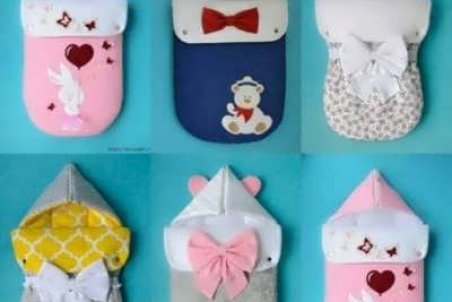 آموزش تصویری دوخت قنداق فرنگی