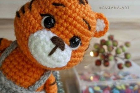 آموزش بافت عروسک ببر قلاب بافی حیوان سال 1401