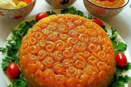 طرز تهیه ماکارونی قالبی با پنیر پیتزا