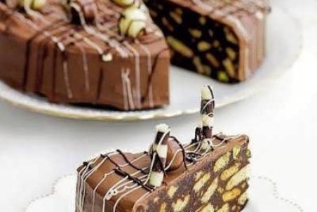 طرز تهیه کیک موزاییکی