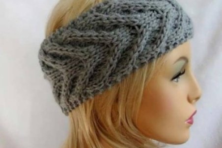 جدیدترین مدل هدبند بافتنی