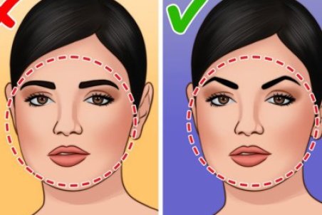 آرایش مخصوص صورت های چاق و گرد