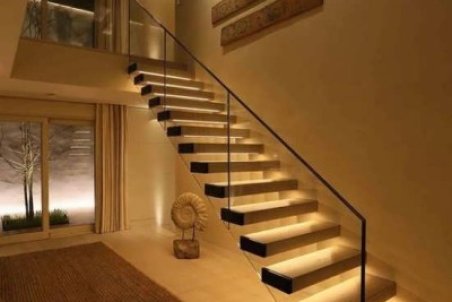 مدل نورپردازی راه پله