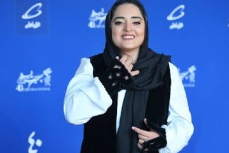 نرگس محمدی و علی اوجی در فوتوکال فیلم «۲۸۸۸» / عکس