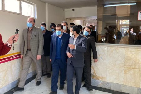 بازدید سرزده مخبر از بیمارستان ورامین
