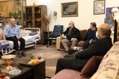 عیادت رییس سازمان سینمایی از جمال شورجه