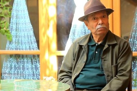 عکس | علی نصیریان در خانه جشنواره فیلم فجر