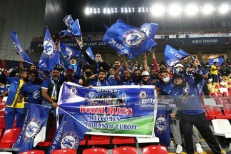 هوادار عجیب الهلال مقابل چلسی/عکس