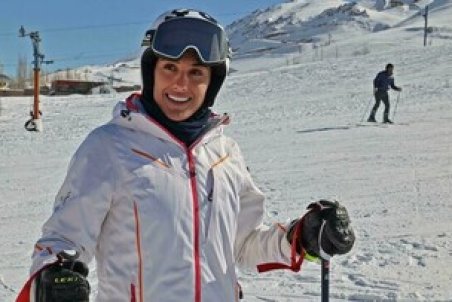 پنجاه‌وهفتمی تنها زن ایرانی در المپیک زمستانی