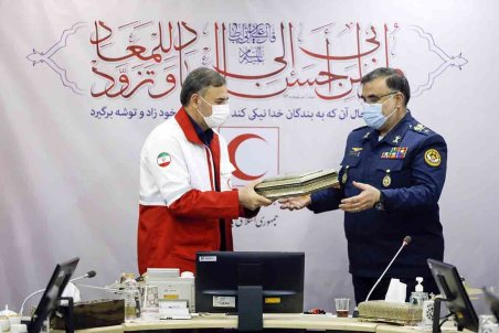 اعلام آمادگی کامل نیروی هوایی ارتش برای همکاری با هلال‌احمر