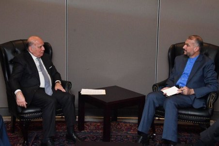 وزیر امور خارجه ایران با همتای عراقی خود دیدار کرد