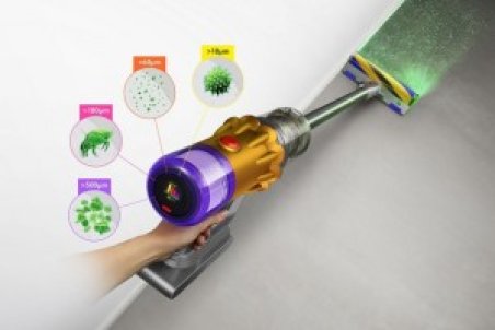 جاروبرقی لیزری دایسون با قابلیت حذف ۹۹.۹۹ درصد آلودگی‌ها