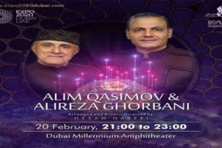 کنسرت علیرضا قربانی و عالیم قاسم‌اف در دبی
