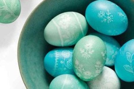 آموزش تصویری رنگ کردن تخم مرغ عید