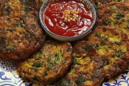 آموزش طرز تهیه کوکوی اسفناج و دیپ گوجه + فیلم