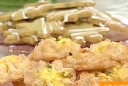 طرز تهیه شیرینی نخودچی لاته + فیلم
