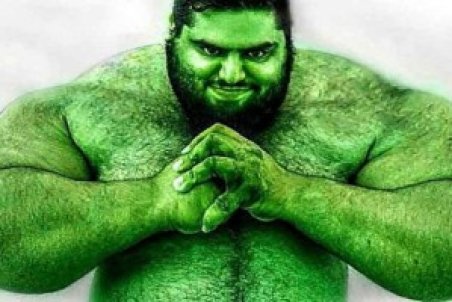 هالک اینستاگرامی فوتوشاپی بود؟ + فیلم