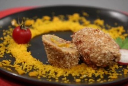 طرز تهیه کراکت مرغ پنیری + فیلم