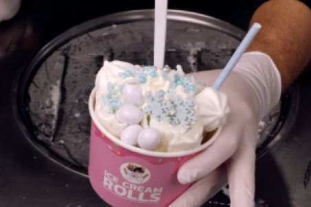 طرز تهیه بستنی در خانه + فیلم