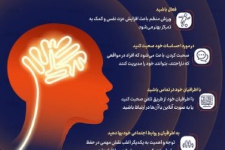 اینفوگرافیک / چند راه ساده برای مراقبت از سلامت روان