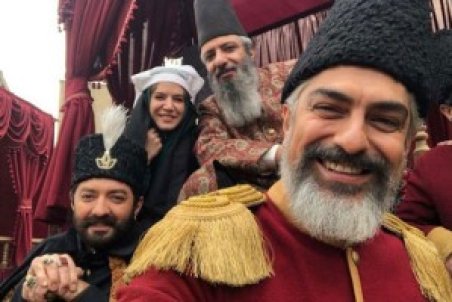 تیپ قاجاری مهدی پاکدل، رادان و ستاره پسیانی