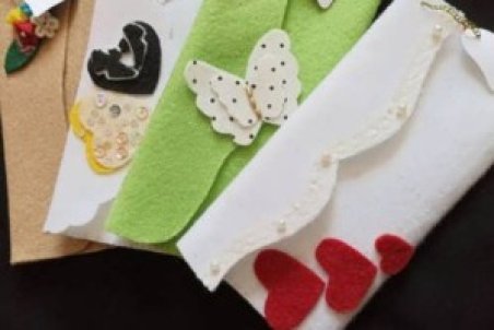 آموزش تصویری ساخت پاکت پول عروسی + فیلم