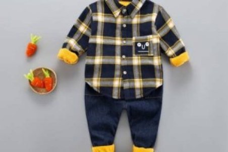 جدیدترین مدل پیراهن چهارخانه بچه گانه