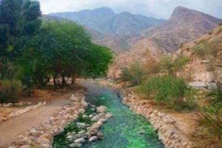 چشمه آبگرم گنو از جاذبه های طبیعی و توریستی بندرعباس