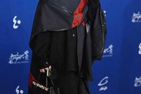 استایل متفاوت نازنین بیاتی در دومین روز جشنواره