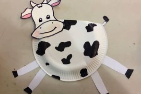 ساخت کاردستی گاو