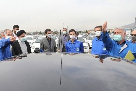 چگونه رئیسی، رییس ایران خودرو را در بازدید از کارخانه جا گذاشت