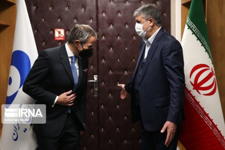 گروسی با اسلامی دیدار کرد