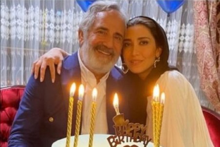 ساعد سهیلی و همسرش در جشن تولد مجید مظفری/ عکس
