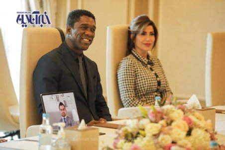 واکنش همسر ایرانی کلارنس سیدورف به مسلمان شدن ستاره هلندی/عکس