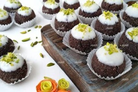 آموزش شیرینی کاکائویی نارگیلی + فیلم