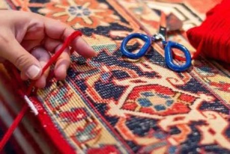 آموزش تکنیک رفوگری فرش + فیلم