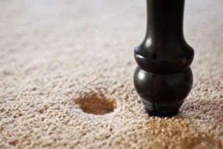 روشی برای رفع جای مبل از روی فرش + فیلم