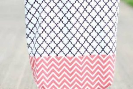 آموزش دوخت ساک دستی با پارچه